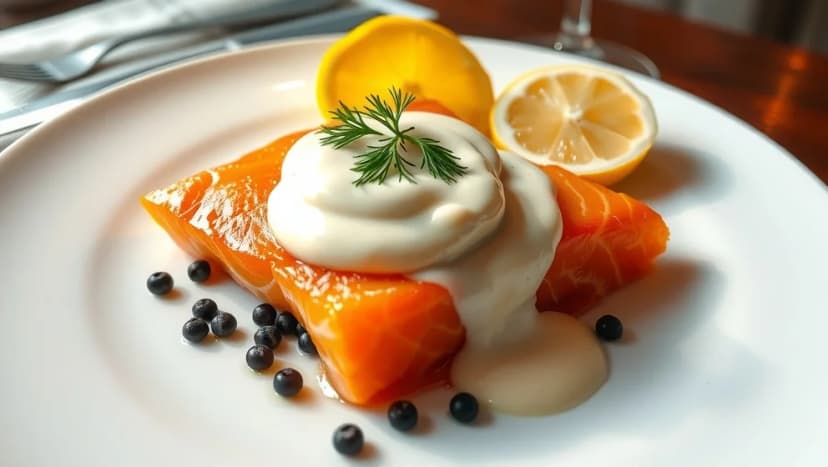 Bästa romsåsen till varmrökt lax