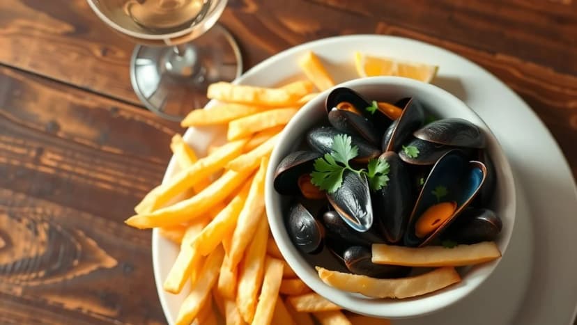 Världens godaste moules frites